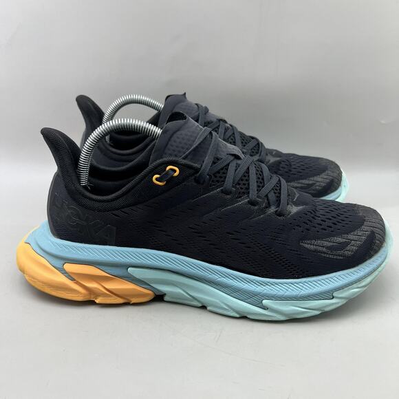 Hoka One One Clifton Edge Running Shoes Men Size 9 Black Blue Comfort Sneakers main image 10